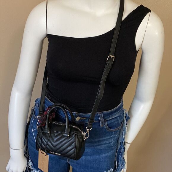 NWT Steve Madden (Breed) Mini Crossbody Bag - Black - Picture 15 of 15